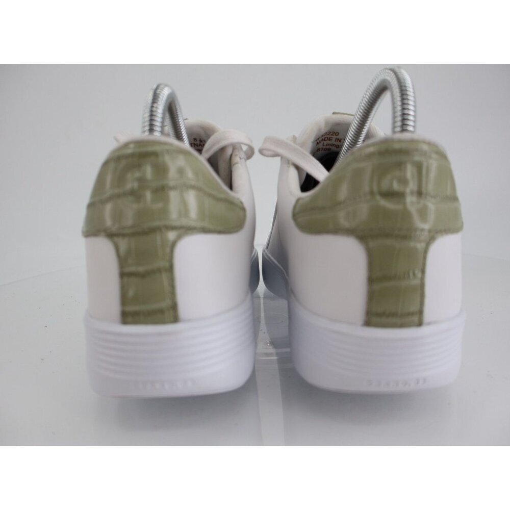 Cole Haan Women 8.5 C Wide Grand Crosscourt Joy Platform Sneaker White Leather - Picture 7 of 12